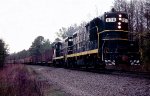 Seaboard Coast Line GP7 #834 leading"the Ideal Turn 